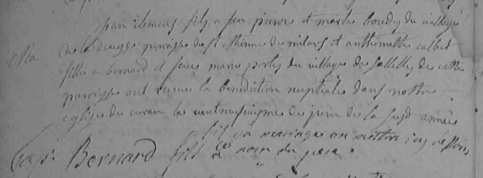 Mariage Clemens Jean - Calvet Anthoinette 29_06_1716.jpg